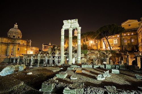 Passeggiata serale | Notturno ai Fori