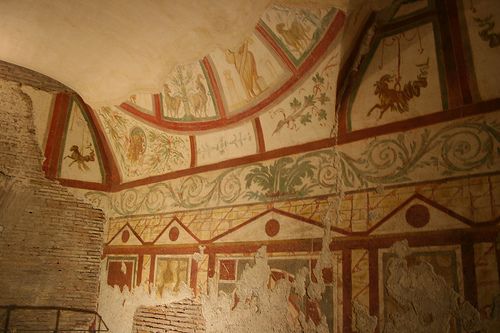 Le case romane sotto la basilica dei Ss. Giovanni e Paolo al Celio