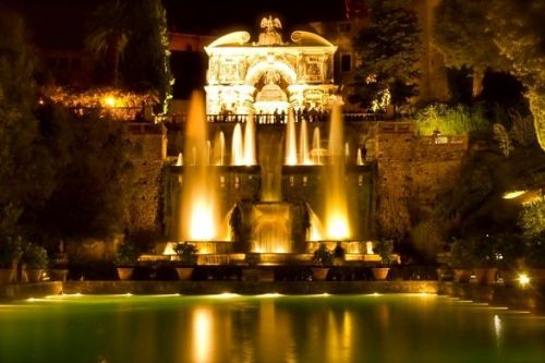 Notturno a Villa d’Este