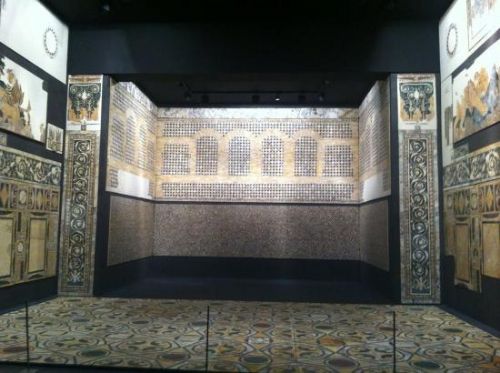 Il mosaico ostiense al Museo dell’Alto Medioevo
