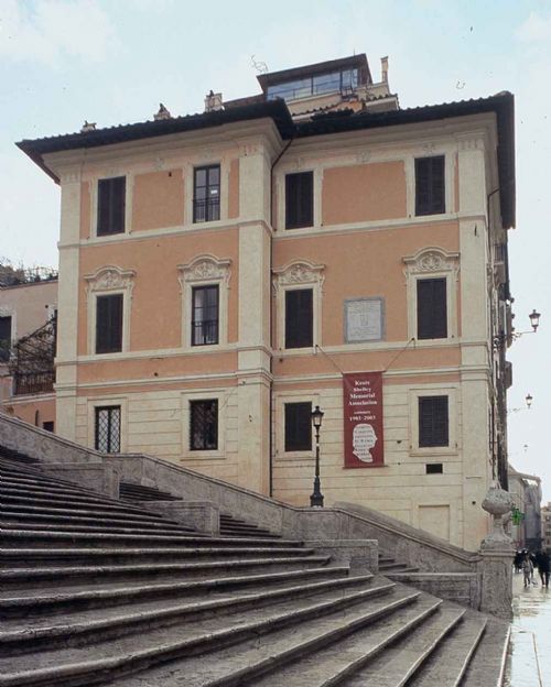La Keats e Shelley House a Piazza di Spagna
