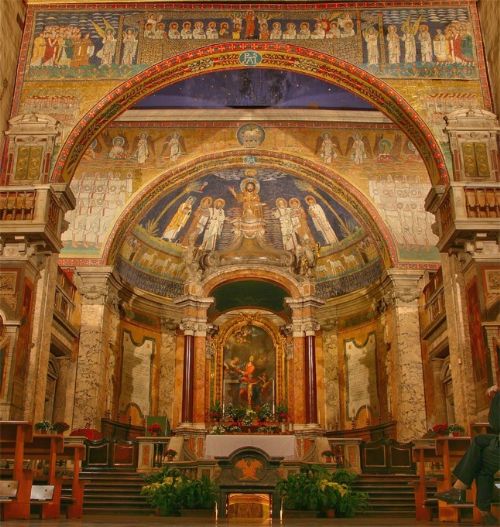 La basilica di Santa Prassede e i suoi mosaici