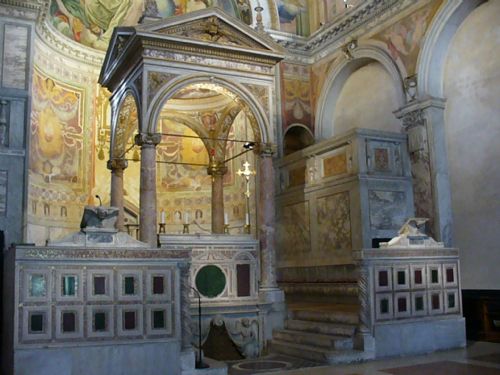 La chiesa di San Cesareo in Palatio