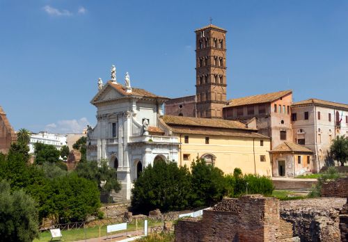 Il santo del mese | La chiesa di Santa Francesca Romana al Palatino
