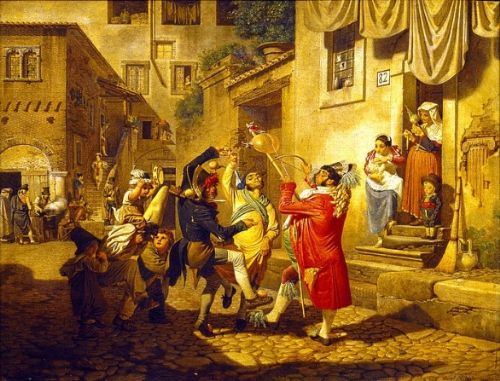 I luoghi del Carnevale romano. Passeggiata festosa con intermezzo d’attore