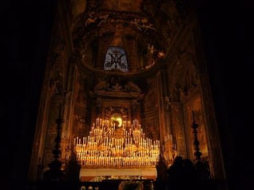 La tradizione dei Sepolcri: dai Genovesi alla macchina delle Quarantore a S. M. dell’Orto