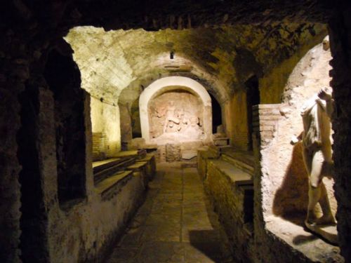 Il Mitreo e la chiesa di Santa Prisca