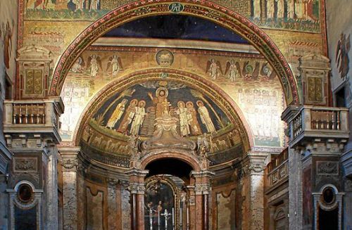 Pietre di Luce: grandi cicli musivi a Roma. Basilica di Santa Prassede