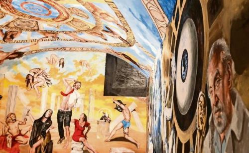 Ultime novità | “Energia, tempo e coscienza”, un murale di Federico Kampf al Polmone Pulsante