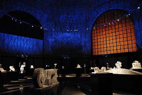 L’aula ottagona e la mostra “I segreti del cielo” | Pietro Cascella al Planetario