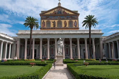 Medioevo romano | La basilica di S. Paolo fuori le mura