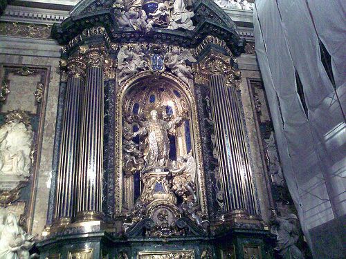 Il Gesù e la macchina di San’Ignazio