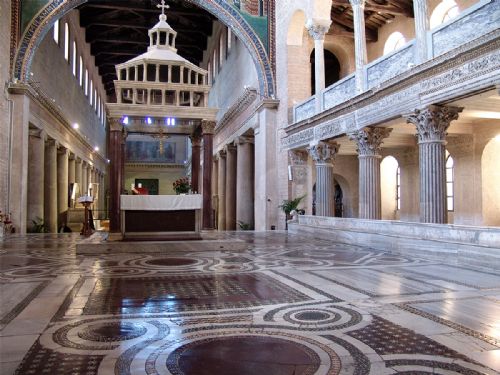 Medioevo romano | La basilica di S. Lorenzo fuori le mura