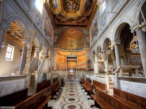 La basilica e l’area archeologica di San Clemente