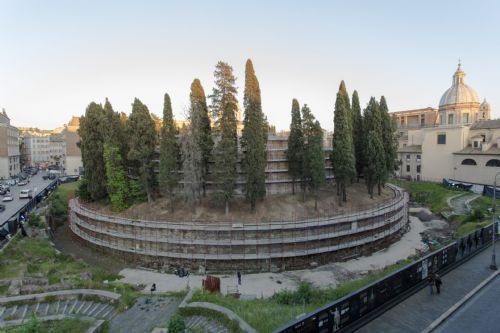 La riapertura del Mausoleo di Augusto.