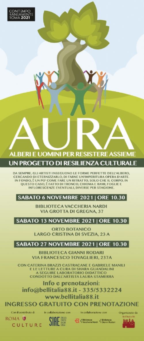 AURA 2021 - Alberi e uomini per resistere assieme.