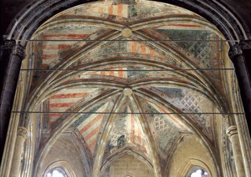 VAD | La Chiesa di S. Maria Donnaregina Vecchia a Napoli.  Colori del Trecento