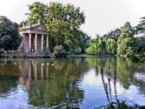 Passeggiata a Villa Borghese