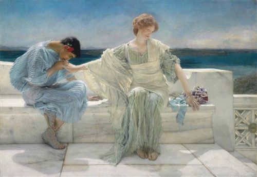 VAD | Lawrence Alma-Tadema.  Incanto, bellezza ed eleganza della pittura vittoriana