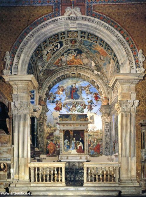 Un’opera romana di Filippino Lippi | La Cappella Carafa in Santa Maria sopra Minerva