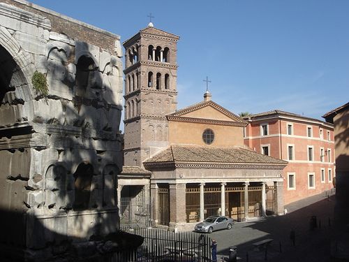 Profilo di Roma nel Medioevo | La chiesa di San Giorgio in Velabro
