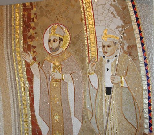 L’Atelier Aletti: i luoghi dei mosaici | 1° tessera. La Cappella della Fraternità San Carlo