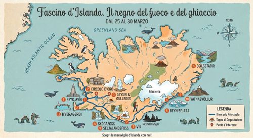 Fascino d’Islanda. Il regno del fuoco e del ghiaccio